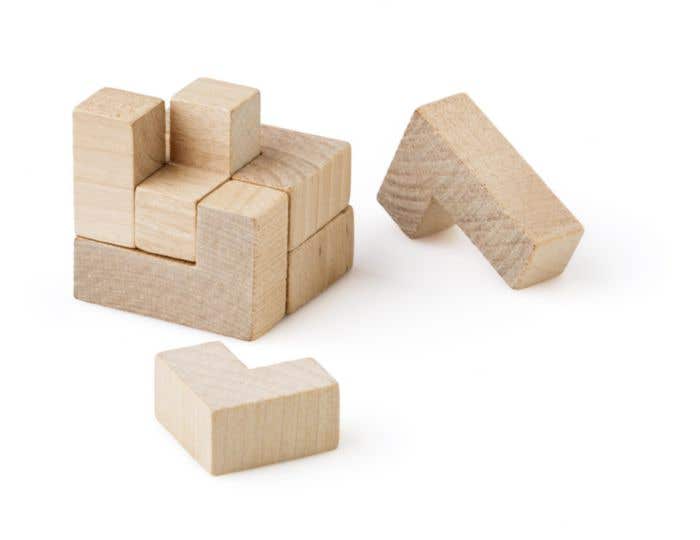 Puzzel Woodcube