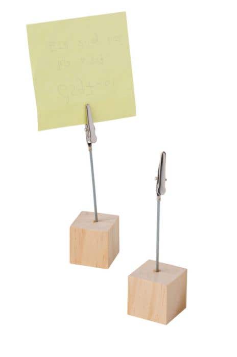 Memohouder Woodclip