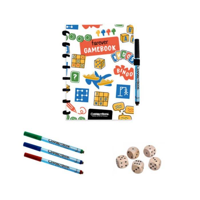 Carnet de jeux Correctbook Forever Gamebook