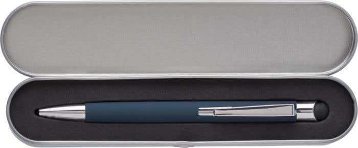 Stylus pen Rubo | Rubberen afwerking | In metalen doosje