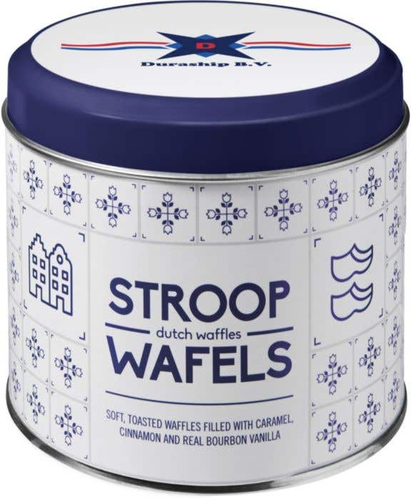 Stroopwafels in blik Fondican