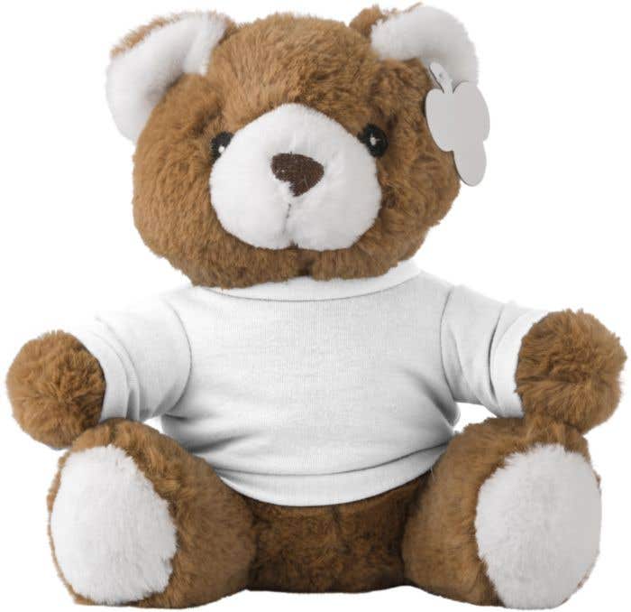 Knuffel met T-shirt Teddy