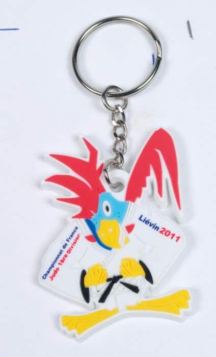 Porte-clés PVC Promo 51-60 mm (2D)
