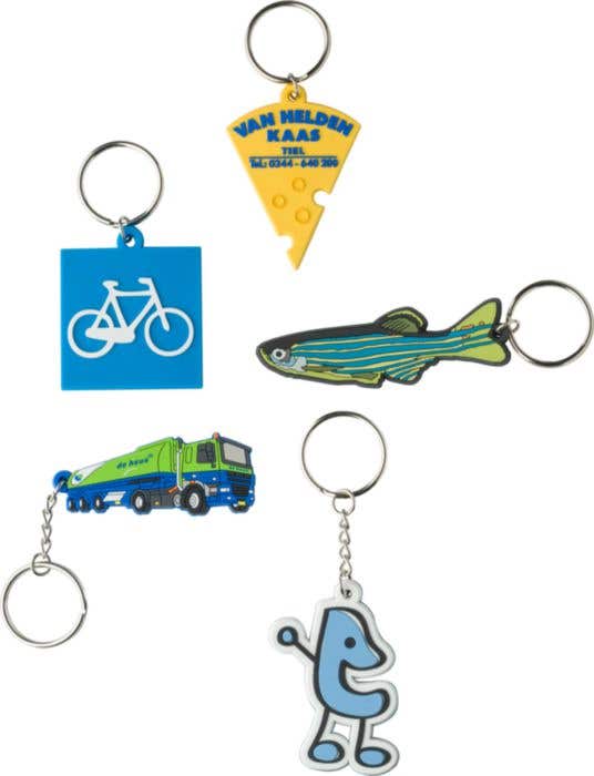 Porte-clés PVC Promo 101-110 mm (2D)