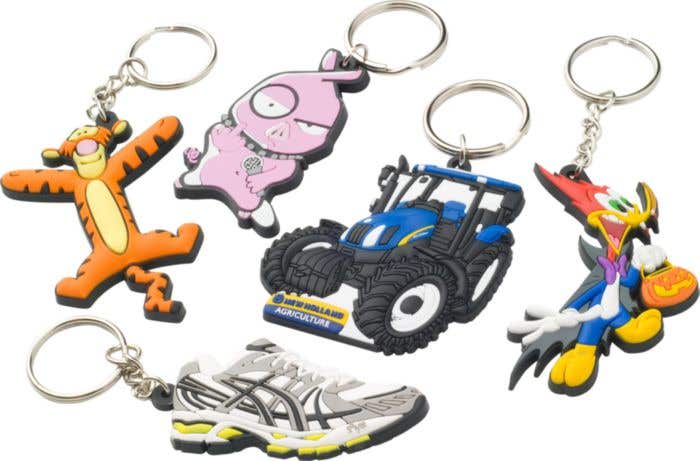 Sleutelhanger PVC Promo 41-50 mm (3D)