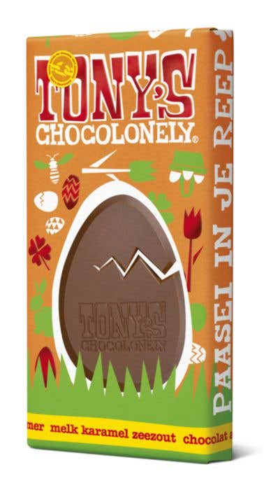 Chocoladereep Milk Caramel (180g) Tony's Chocolonely