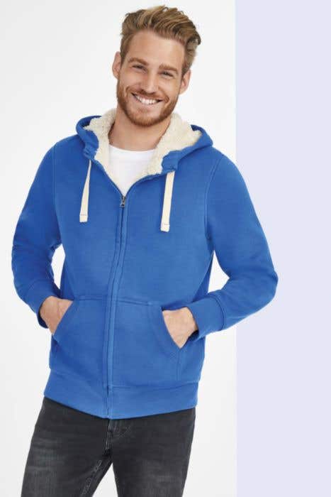 Sweater met rits Sherpa