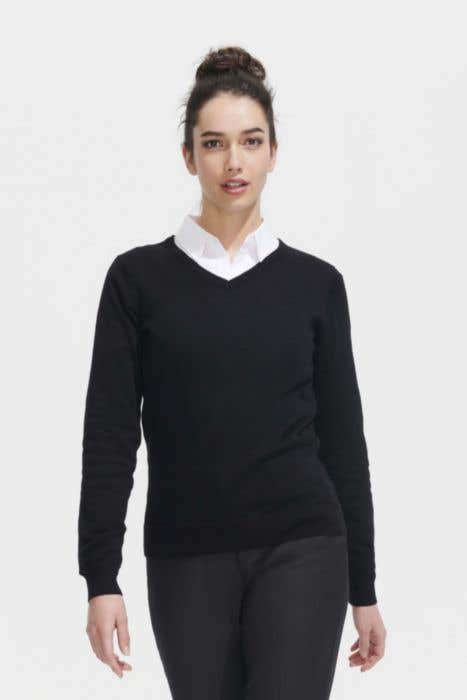 Sweater met V-hals Galaxy (dames)