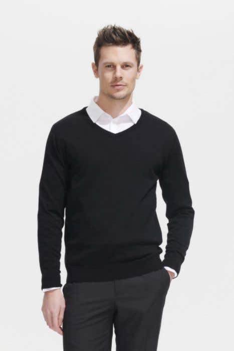 Sweater met V-hals Galaxy (heren)