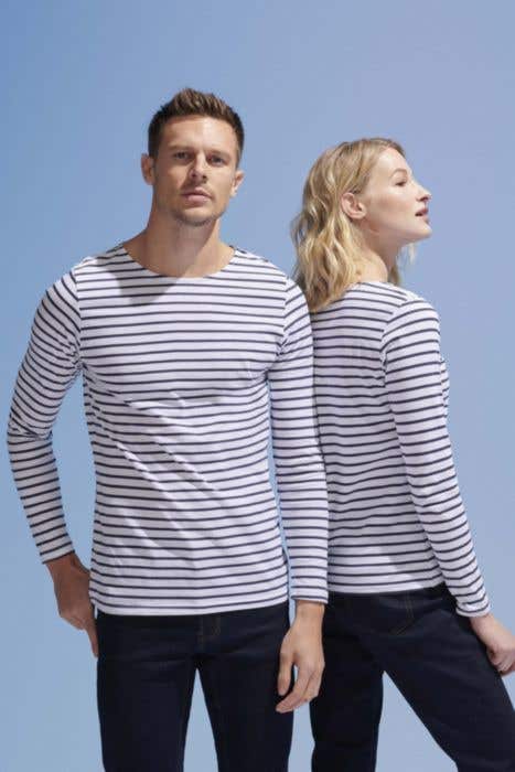 T-shirt Marine (heren)