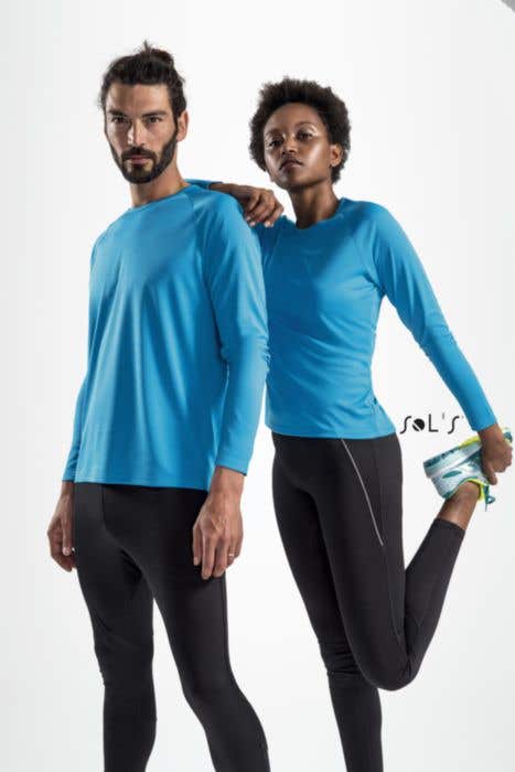 T-shirt Sporty LSL (heren)