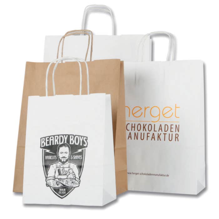 Sac boutique Papershop Twisted L 31x12x41