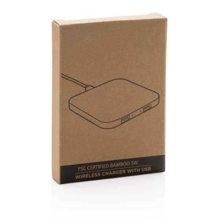 Draadloze oplader Bamo Duo-USB