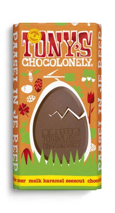 Barre de chocolat Milk Caramel (180g) Tony's Chocolonely