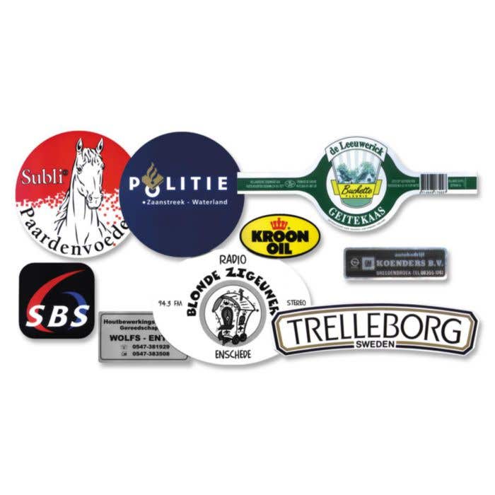 Autocollant Vinyl 1-5 cm²