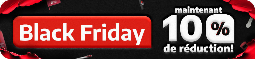 Black Friday chez Eurogifts - 10% de réduction promotion, black friday, 10% discount