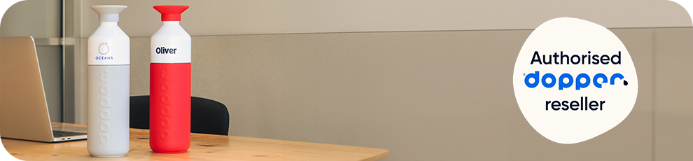 dopper, drinking bottles, desk